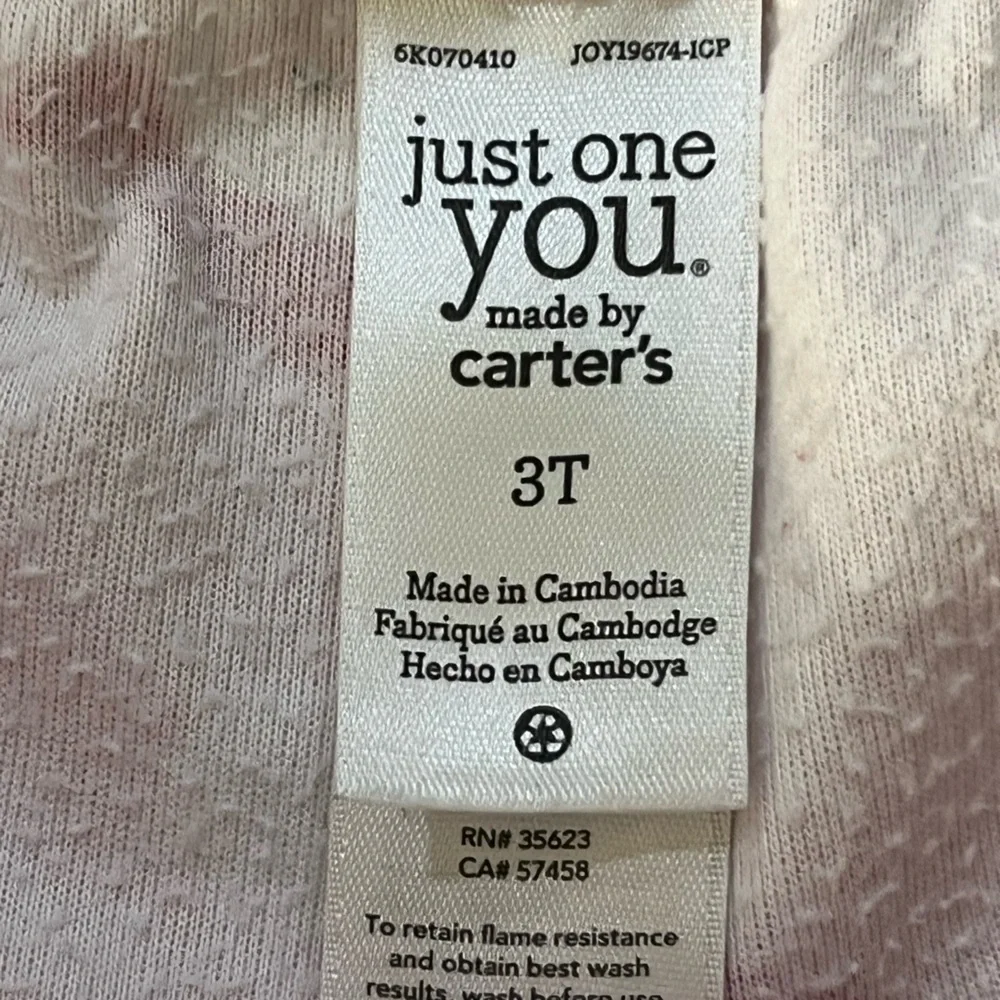 Carters no stains